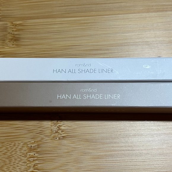ROM&ND Han All Shade Liner - Set of 2 in 03 Hazel Maroon & 07 Creamy Beige - Picture 1 of 2